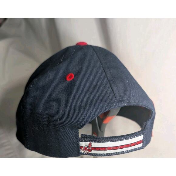 Cleveland Indians Snapback Cap Hat 90s Genuine Rare Vintage Twins ENTERPRISE - Picture 3 of 5